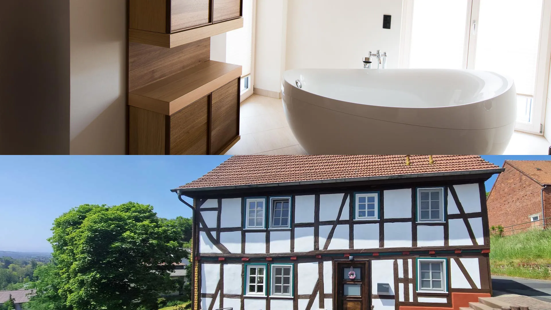 Fachwerksanierung-maler-ries Kopie Fachwerksanierung und Raumgestaltung - Malerfachgeschäft Ries - Schenklengsfeld